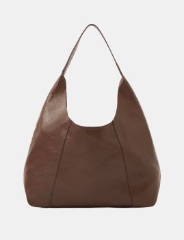 Smooth Leather Shoulder Bag