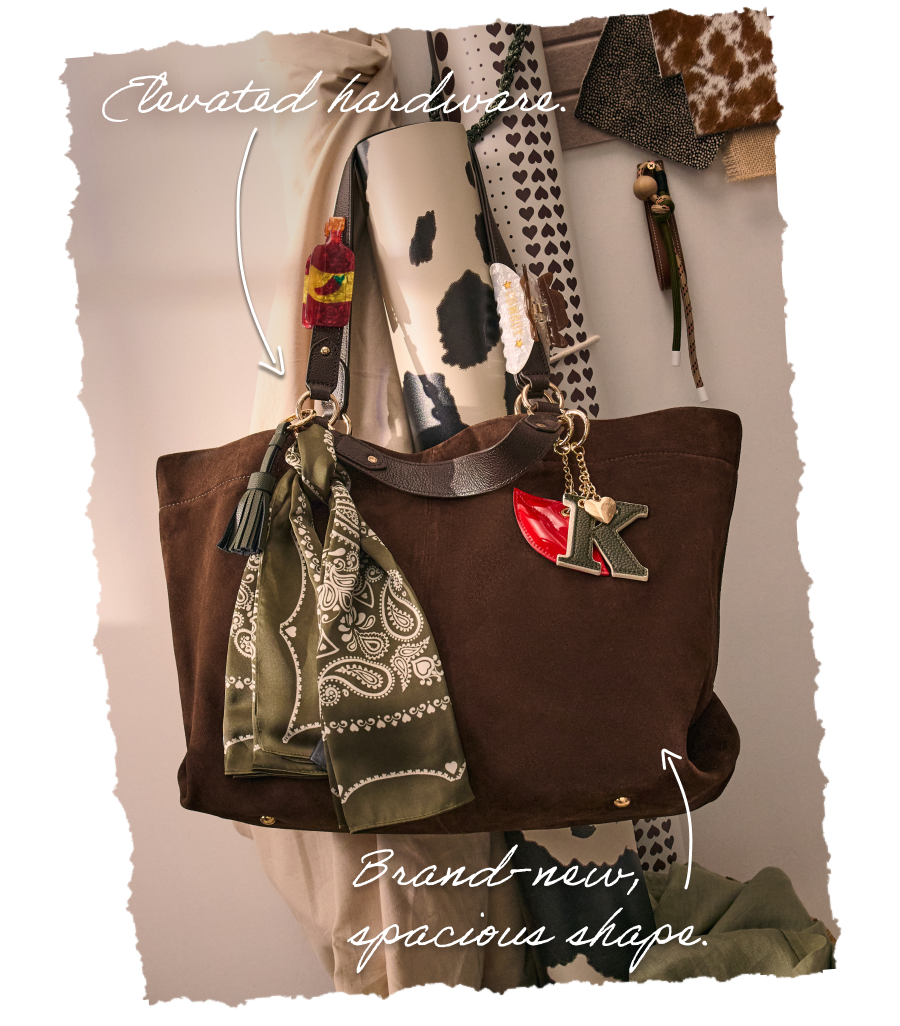 Suede Tote BAG