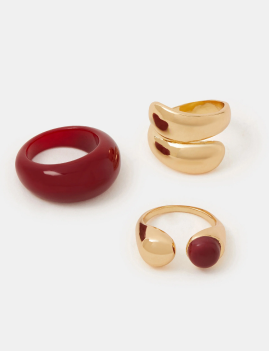 Chunky Resin Rings