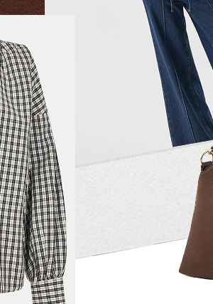 Gingham Blouse