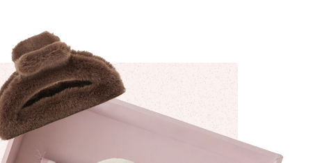 Fluffy Claw Clip