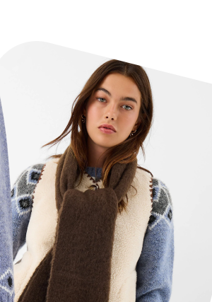 Brown Scarf