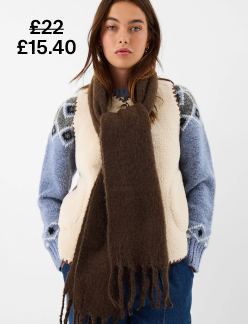 Soft Brown Scarf