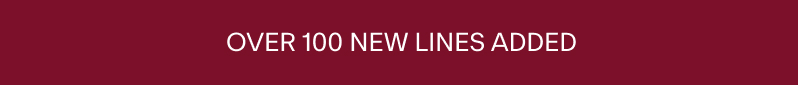 100s of new lines added