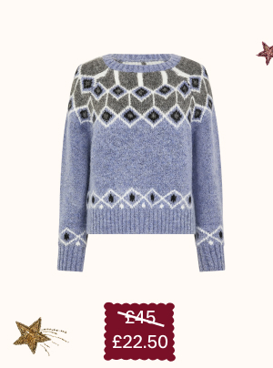 Blue jumper