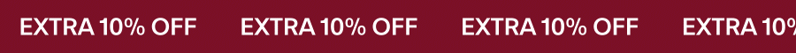 Cyber Monday - Extra 10% off with code EXTRA10