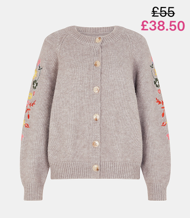 Grey cardi