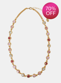 Eclectic Gem Collar Necklace