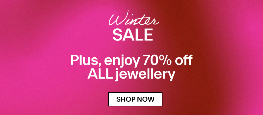 Winter Sale 70% off all jewellery