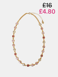 Eclectic Gem Collar Necklace