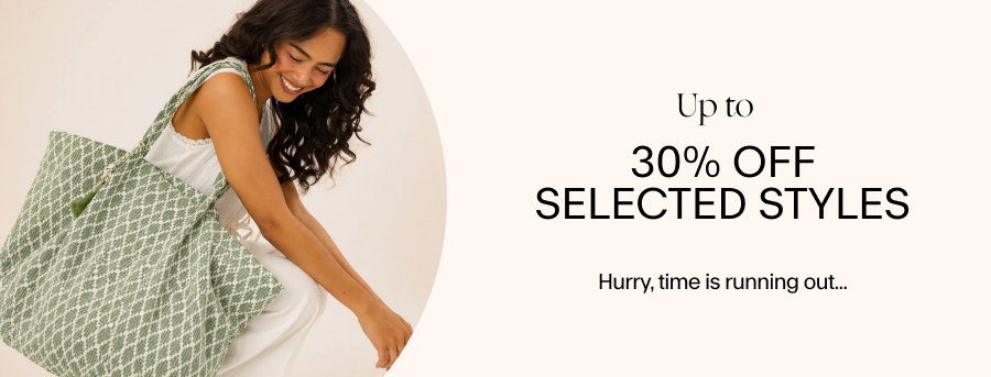 30% OFF SELECTED STYLES