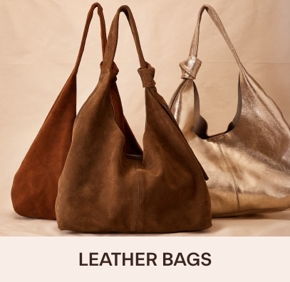 SHOP LEATHER BAGS
