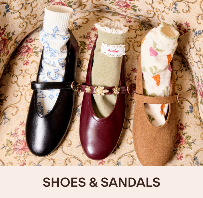 SHOP SHOES & SANDALS