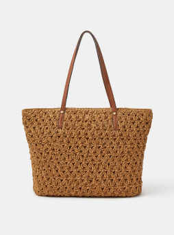 Raffia Tote Bag
