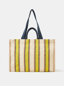 Stripe Beach Tote Bag