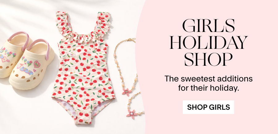 GIRLS HOLIDAY SHOP SHOP GIRLS