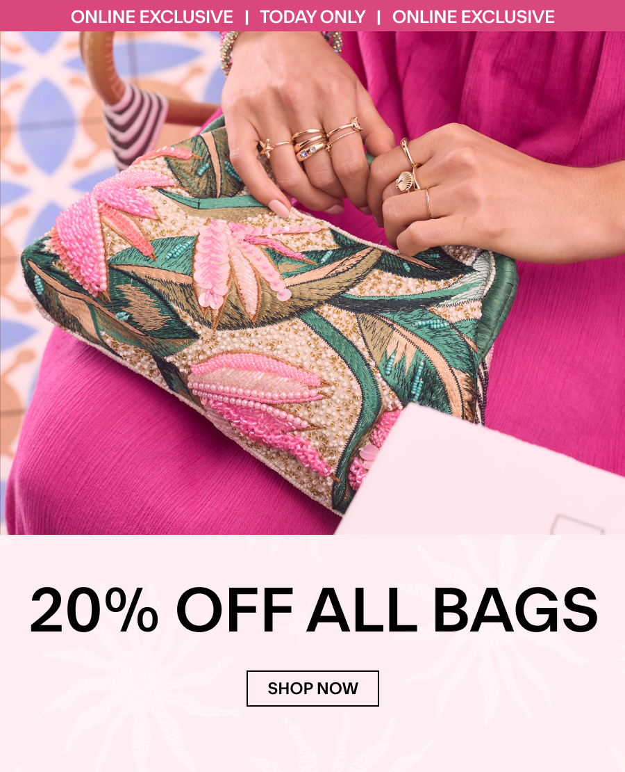 20% OFF BAGS 