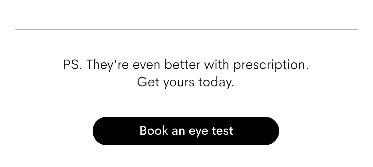 Book a free eye test