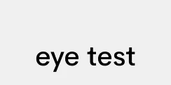 eye test