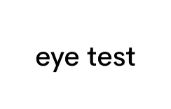 eye test