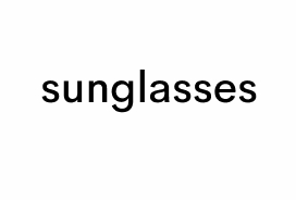 sunglasses