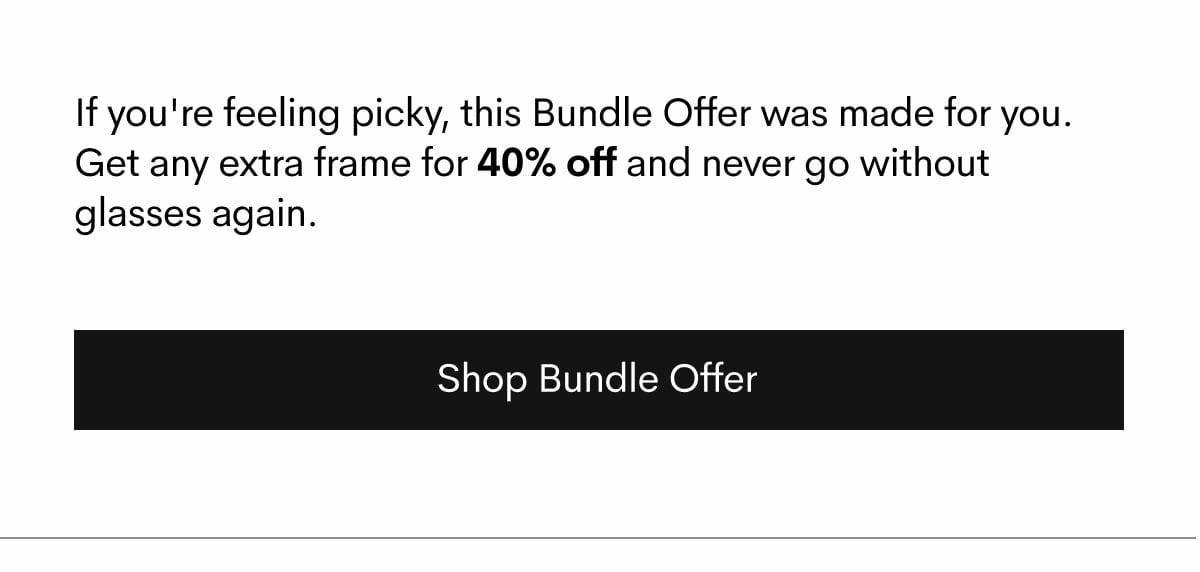 Shop bundle offer