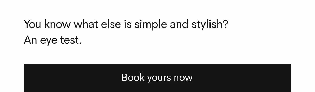 Book an eye test
