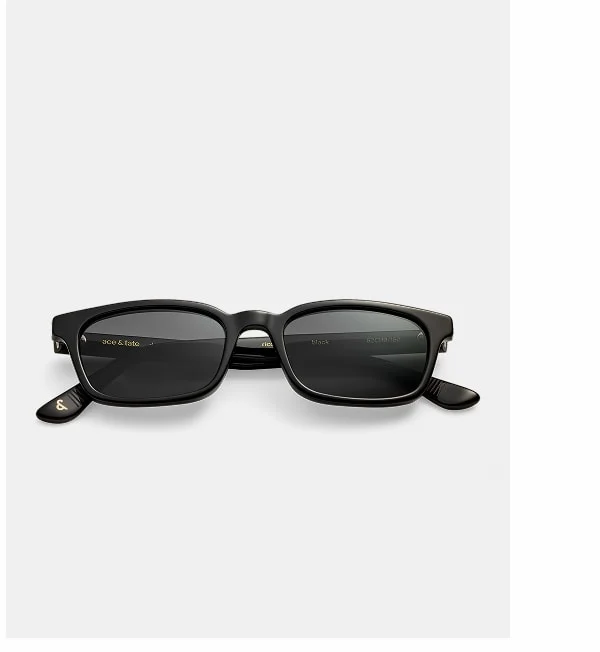 Rico Large Black Sunglasses