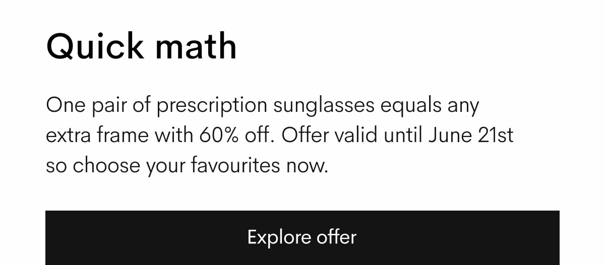Shop sunglasses