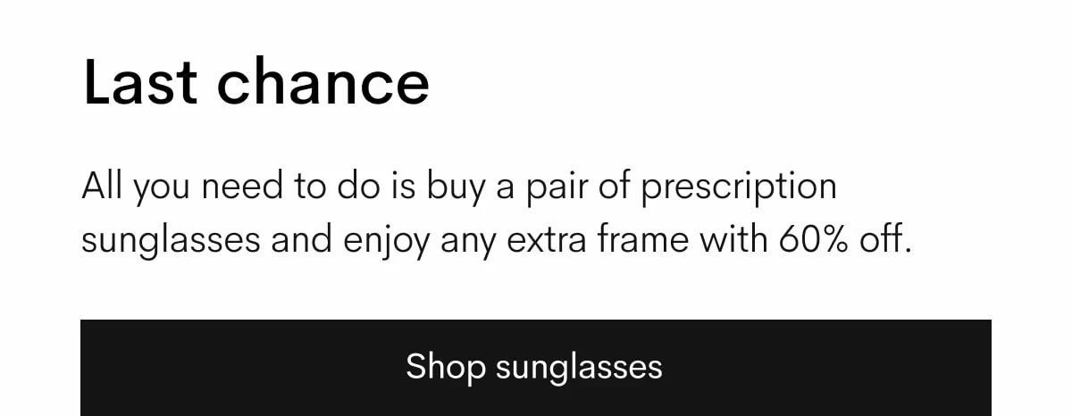 Shop sunglasses
