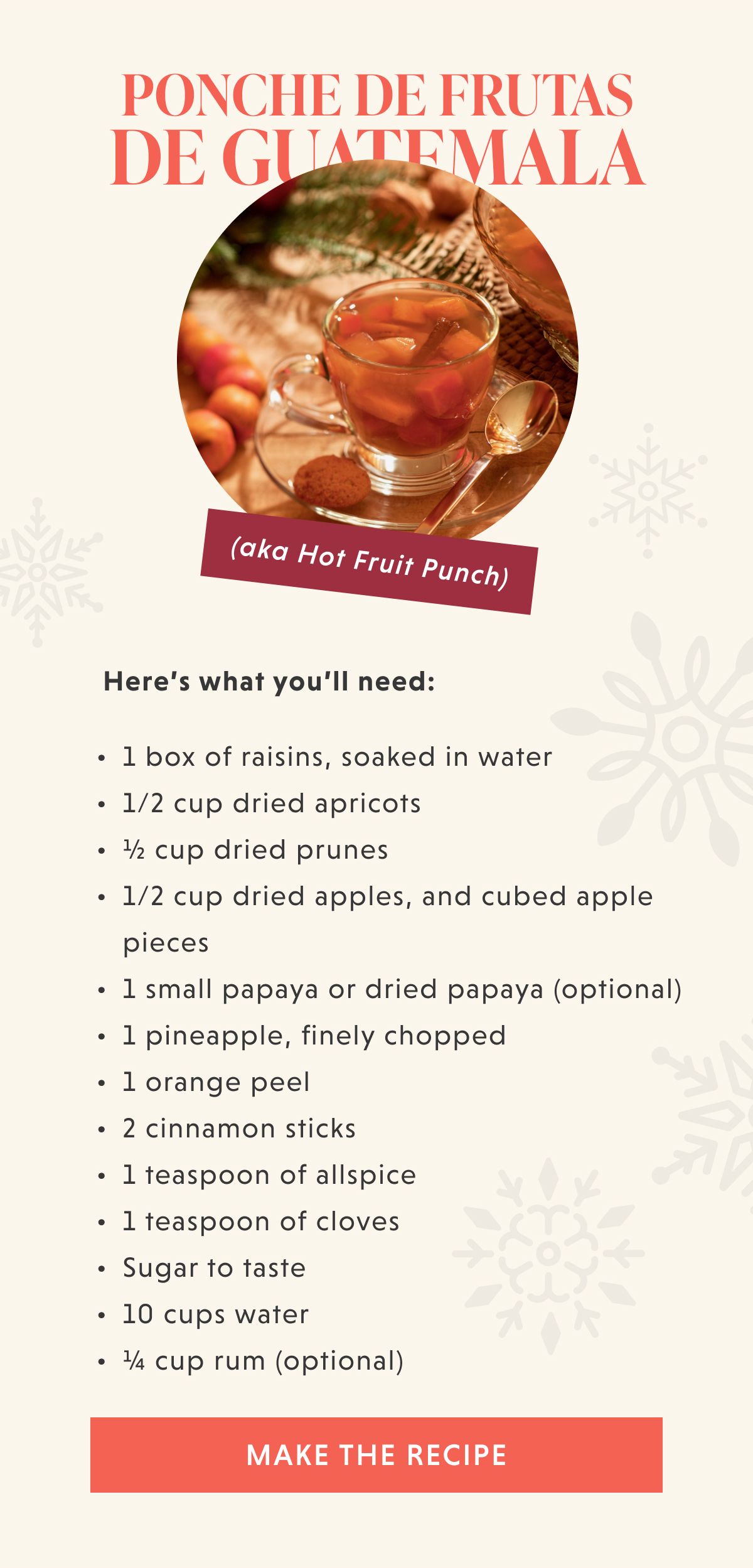 Make The Recipe
