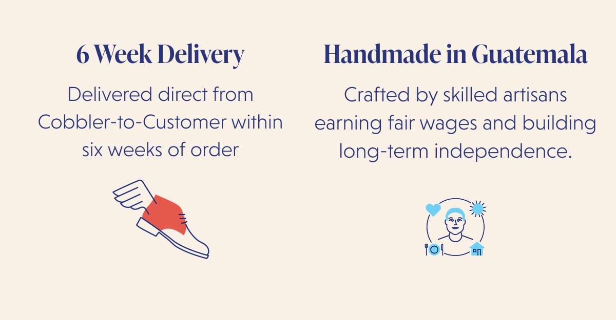 6 Week Delivery | Handmade in Guatemala