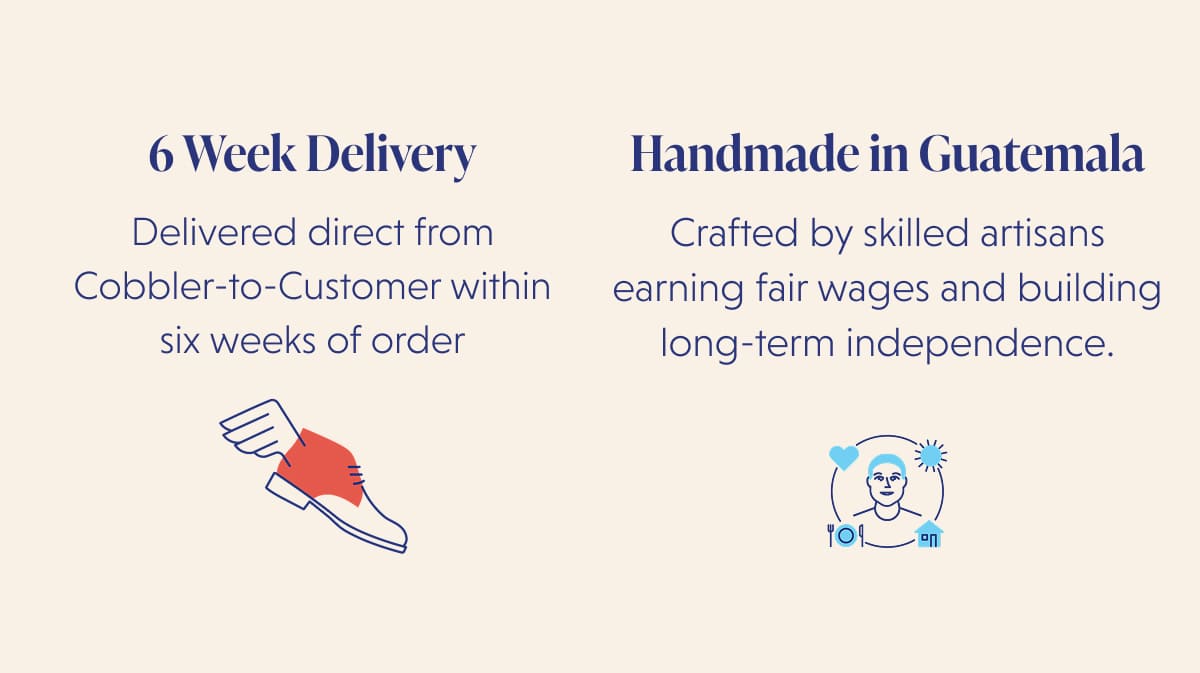 6 Week Delivery | Handmade in Guatemala