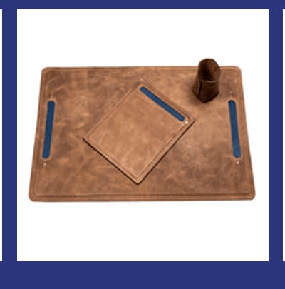 Leather Desk Set