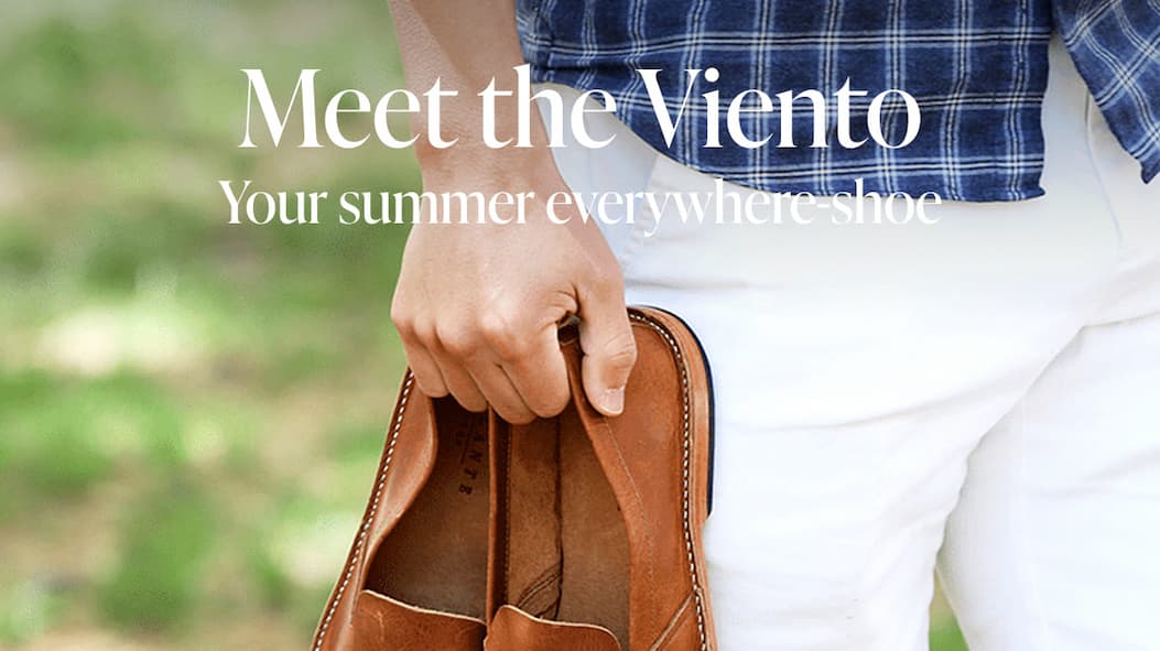 Meet the Viento | Your summer everywhere-shoe