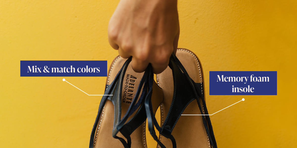 Mix & match colors - Memory foam insole