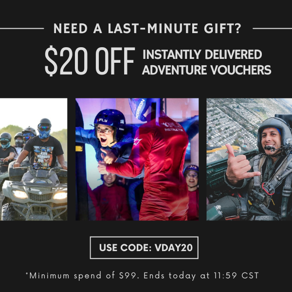 Gift an adventure this valentines day