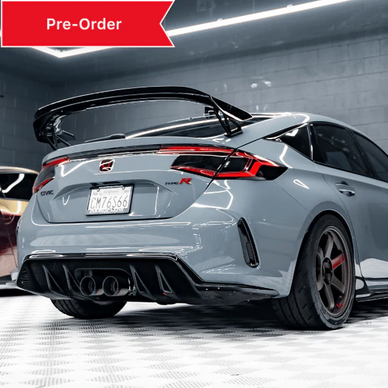2023+ Honda Civic FL5 Type R Rear Spoiler Extension V1
