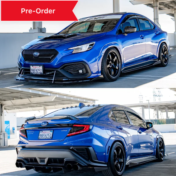 2022-2024 Subaru WRX Paint Matched Fender Flares S Style