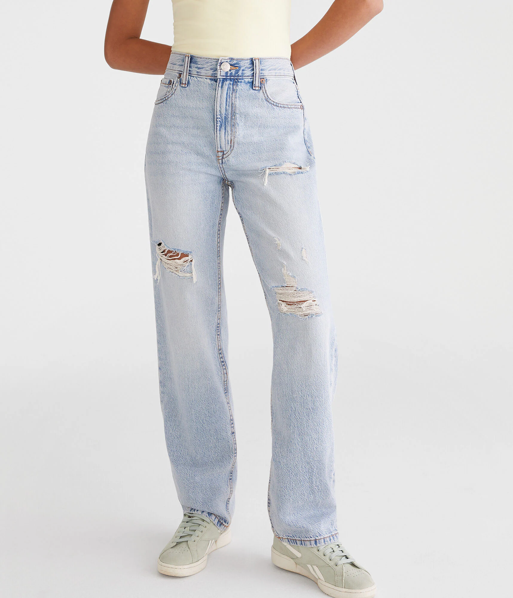 Image of High-Rise Baggy Jean