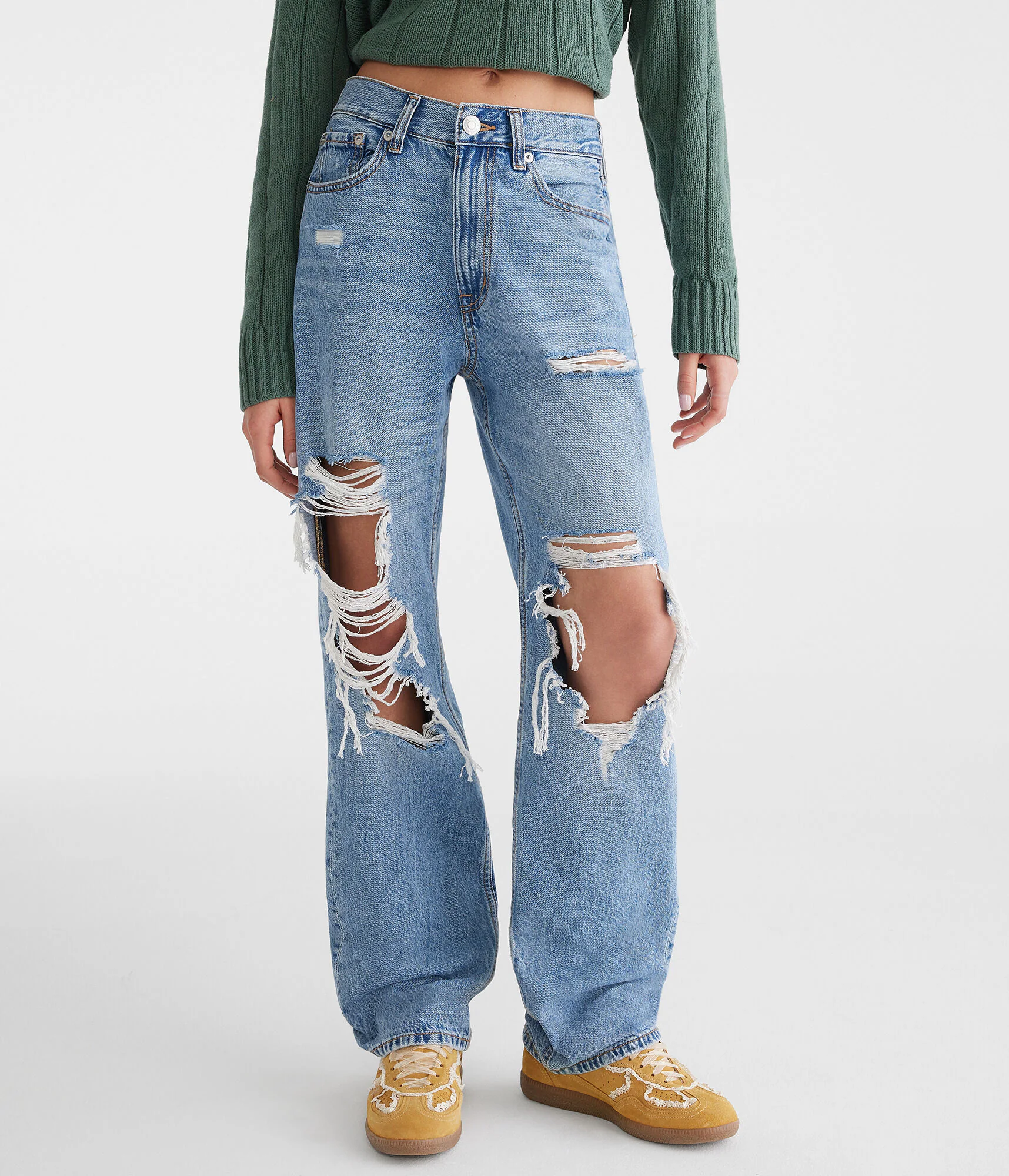 Image of High-Rise Baggy Jean