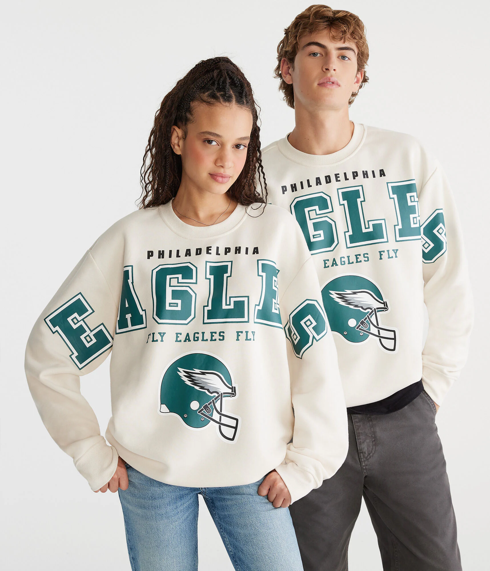 Image of Philadelphia Eagles Crew Sweatshirt