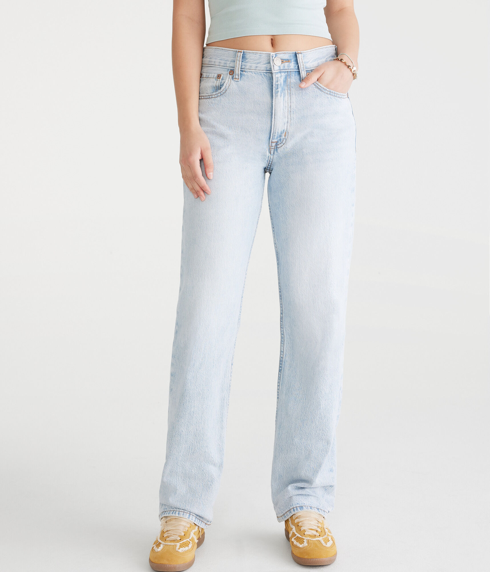 Image of High-Rise Baggy Jean