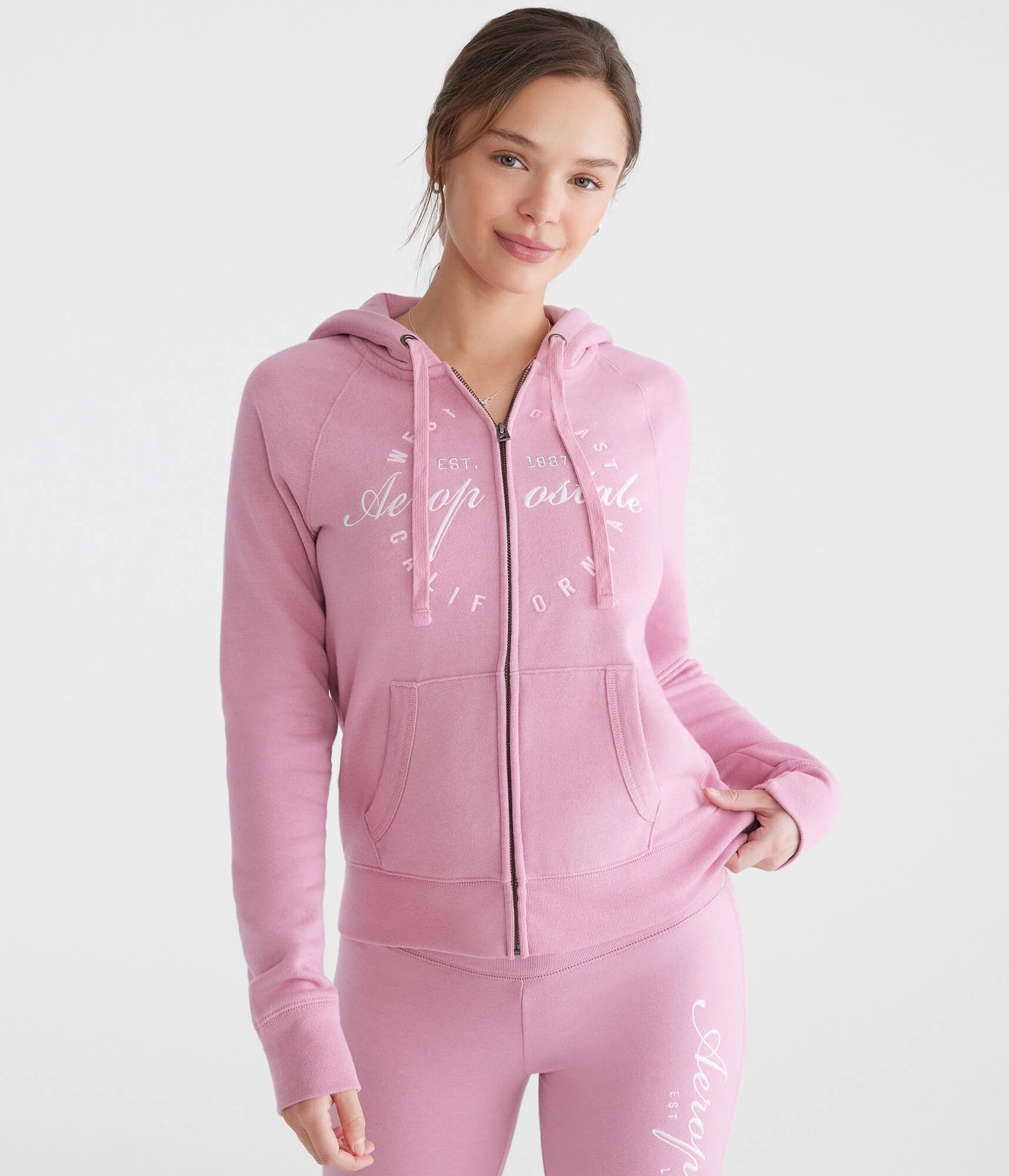 Image of Aeropostale West Coast Full-Zip Hoodie