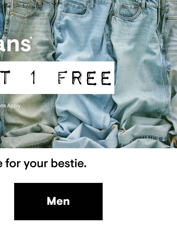 Buy 1 Get 1 Free Jeans Shop Men