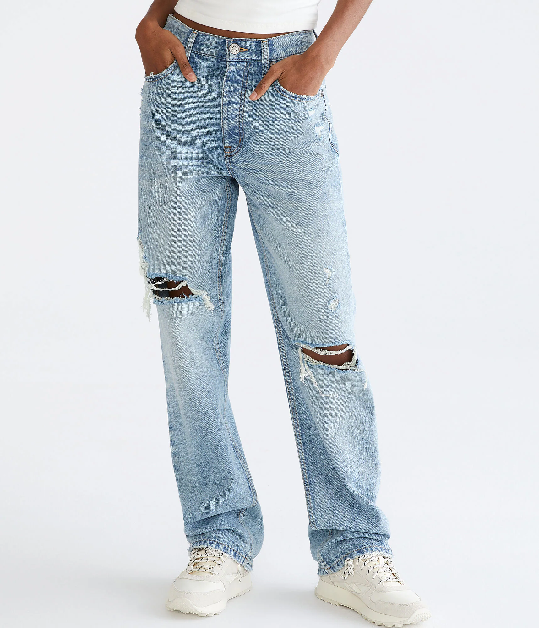 Image of High-Rise Baggy Jean
