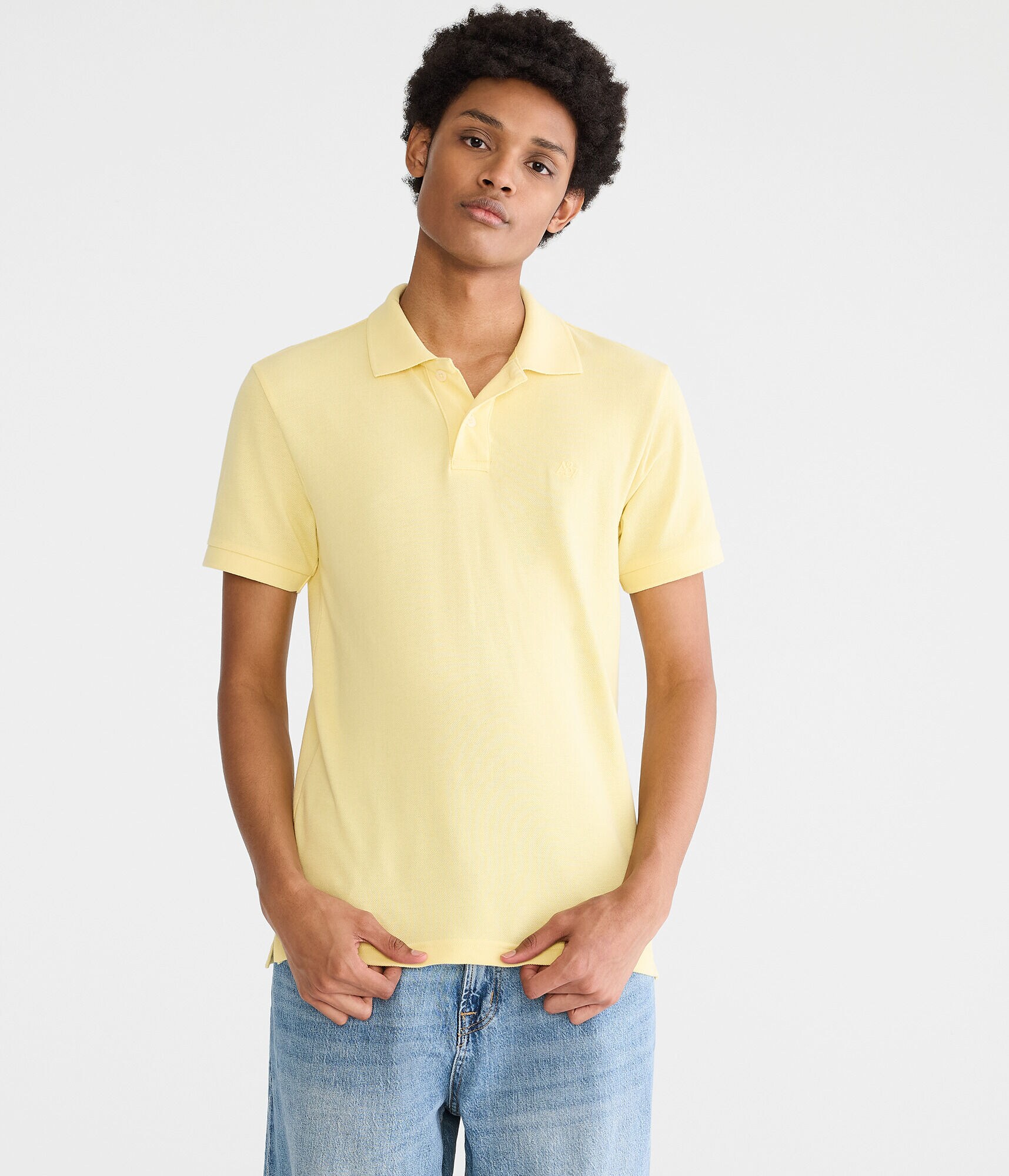 Image of Tonal A87 Logo Pique Polo