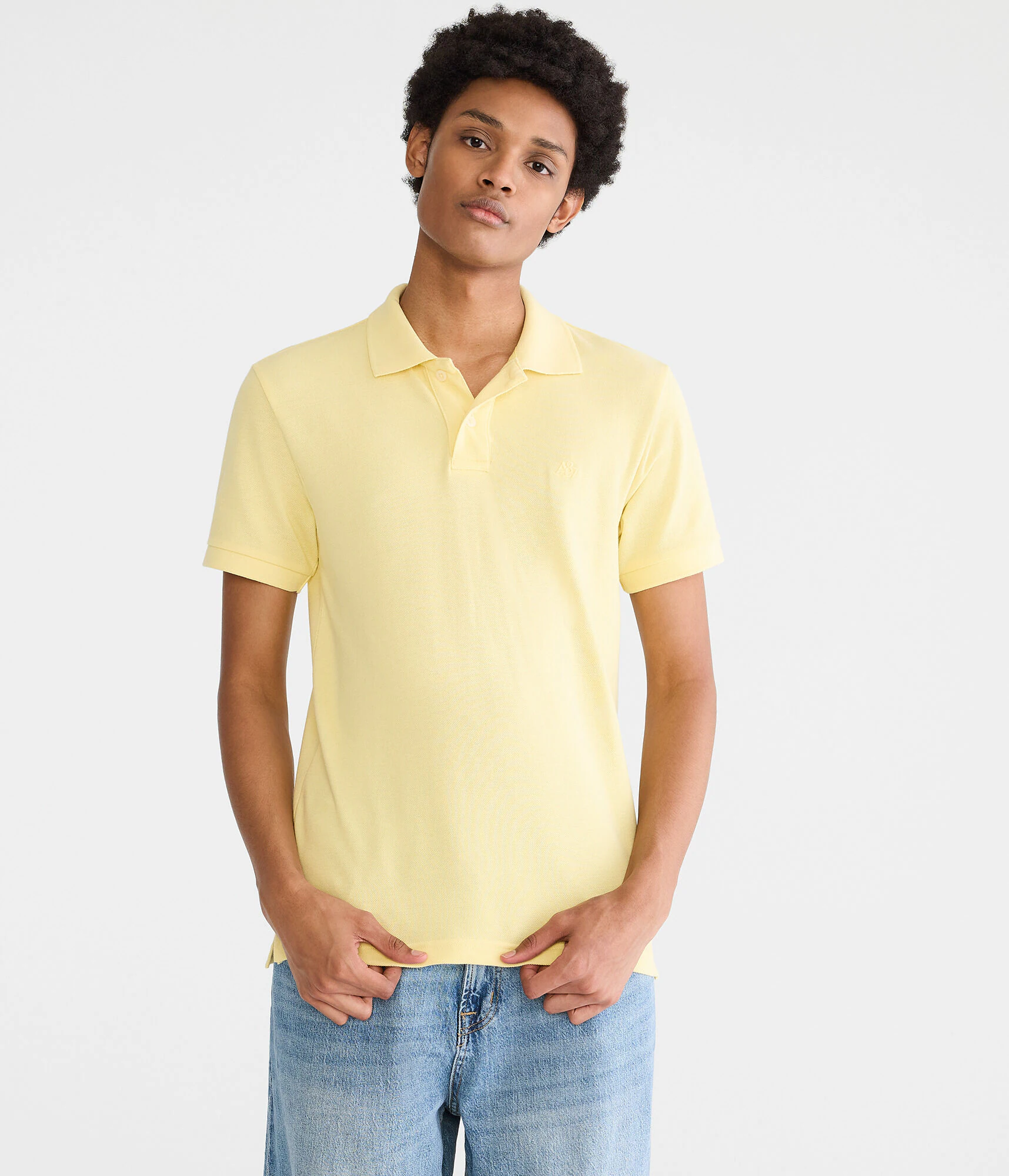 Image of Tonal A87 Logo Pique Polo