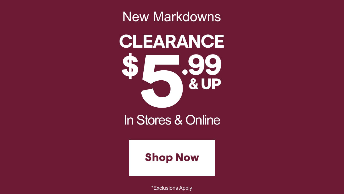 Shop Clearance