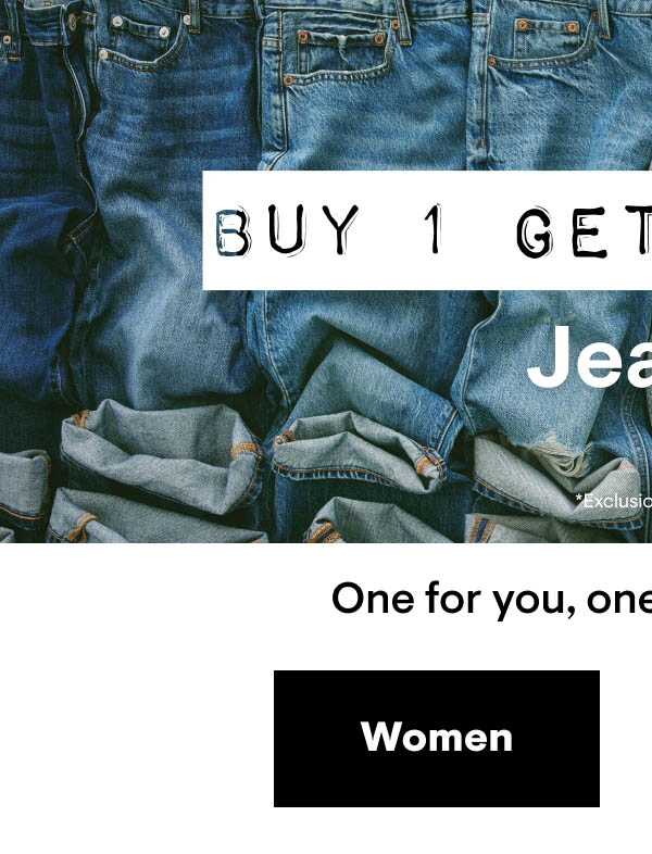 Buy 1 Get 1 Free Jeans Shop Women